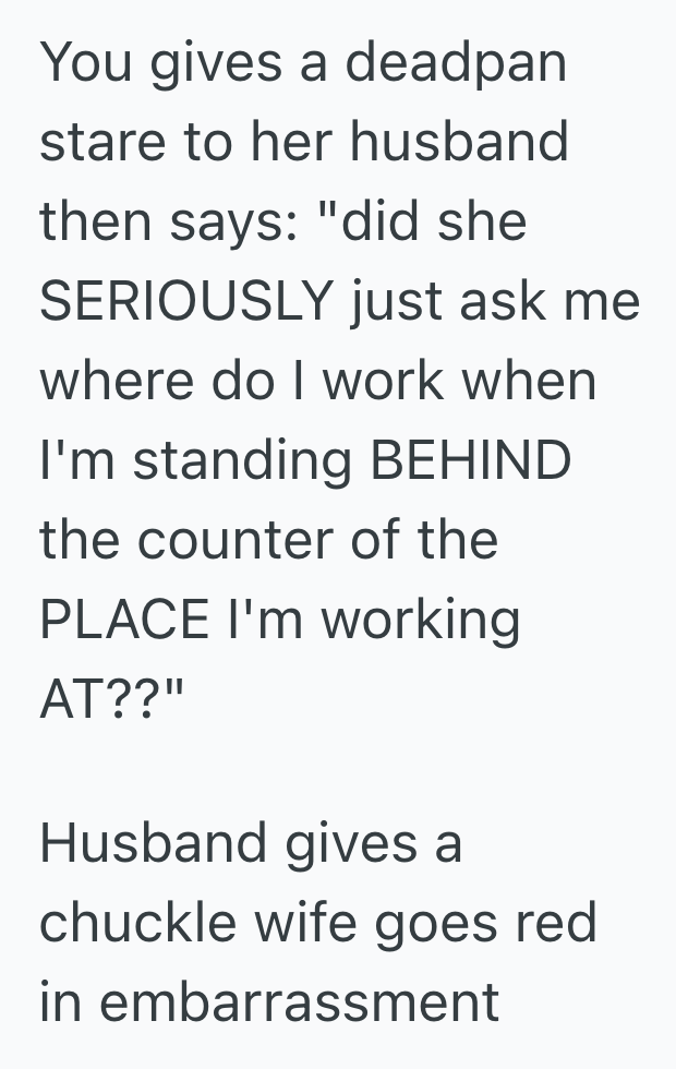 Screenshot 2025 07 13 at 11.25.15 AM Confused Tourist Asked The Cashier Where She Worked, So She Stared In Silence Until The Answer Became Obvious